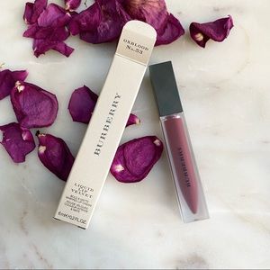 NIB NEW Burberry Liquid Lip Velvet Lipstick Oxblood No.53 Full Size IN BOX